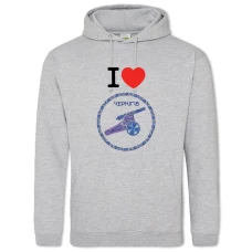 Hoodie with Print Chernіgіv - 2XL grey