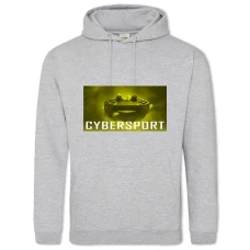 Худі з принтом Кіберспорт Геймпад І Рука - 2XL сірий