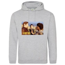 Hoodie with Print A Way Out The Episode Of The Game - 2XL grey