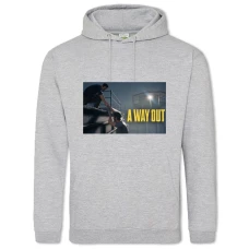 Hoodie with Print A Way Out Of The Game Episode 4 - 2XL grey