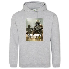 Hoodie with Print Call Of Duty Mobile M - 2XL grey