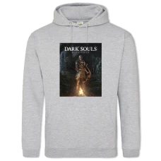 Hoodie with Print Remastered 2 - 2XL grey