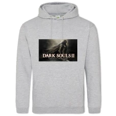 Hoodie with Print Dark Souls 2 - 2XL grey