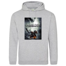 Hoodie with Print Darksiders The Abomination Vault - 2XL grey
