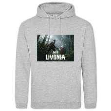 Hoodie with Print Dayz Livonia - 2XL grey