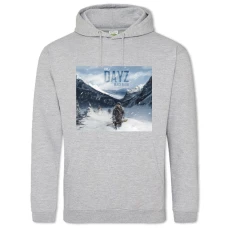 Hoodie with Print Dayz Black Blood - 2XL grey