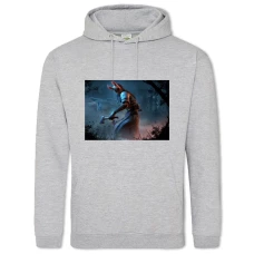 Hoodie with Print Dead By Daylight Hunter - 2XL grey