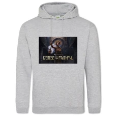 Hoodie with Print Dead By Daylight Demise Of The Faithful - 2XL grey