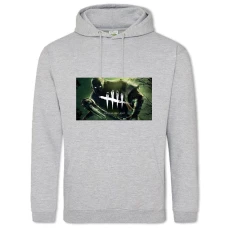 Hoodie with Print Dead By Daylight Death Is Not An Escape - 2XL grey