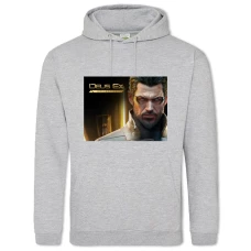 Hoodie with Print Deus Ex Collection - 2XL grey