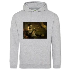 Hoodie with Print Deus Ex Vacation - 2XL grey