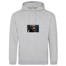 Hoodie with Print Detroit Become Human Playable Character - 2XL grey
