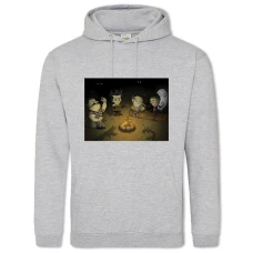 Hoodie with Print Dont Starve Campfire - 2XL grey