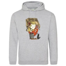 Худи с принтом Венди - 2XL серый