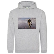 Hoodie with Print Elex Flight - 2XL grey