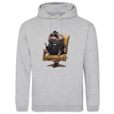 Hoodie with Print Zootopia Mr Big - 2XL grey