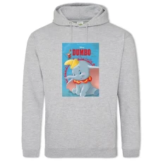 Hoodie with Print Dambo Main Theme - 2XL grey