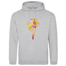 Худи с принтом Девушка Стелла Из Клуба Винкс - 2XL серый