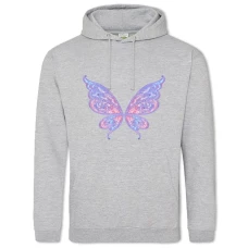 Hoodie with Print Winx Club Wings - 2XL grey