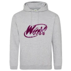 Hoodie with Print Winx Club Logo - 2XL grey