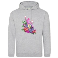 Hoodie with Print Bojack Horseman Beautiful Princess Carolyn - 2XL grey