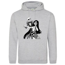 Hoodie with Print The Nightmare Before Christmas Dance - 2XL grey