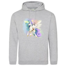 Hoodie with Print Madagascar Pony Version - 2XL grey