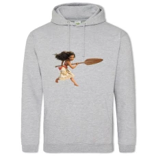 Hoodie with Print Moana Hero - 2XL grey