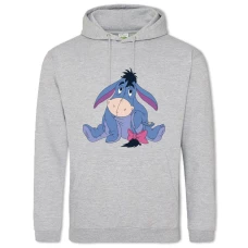 Hoodie with Print Winnie-The-Pooh Donkey - 2XL grey