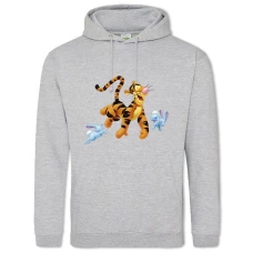 Hoodie with Print Winnie-The-Pooh TIGGer - 2XL grey