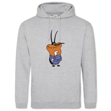 Hoodie with Print Oggy Et Les Cafards Hero - 2XL grey