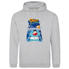 Hoodie with Print Oggy Et Les Cafards Main - 2XL grey