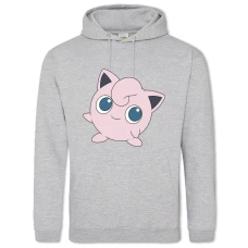 Hoodie with Print Pokemons JIGGlypuff - 2XL grey