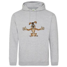 Hoodie with Print Buttermilk Ball - 2XL grey