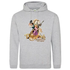 Hoodie with Print Rapunzel Main Heroes - 2XL grey