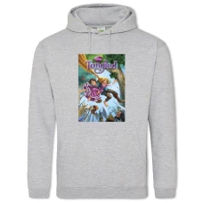 Hoodie with Print Rapunzel Main Theme - 2XL grey