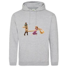 Hoodie with Print Rapunzel Main Characters - 2XL grey