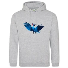 Hoodie with Print Rio Jewel - 2XL grey