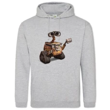 Hoodie with Print Wall-E Hero - 2XL grey