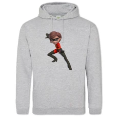 Hoodie with Print The Incredibles Helen Parr - 2XL grey