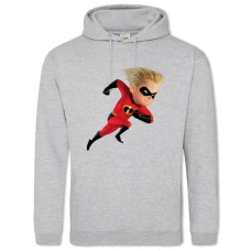 Hoodie with Print The Incredibles Dash - 2XL grey