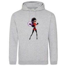 Hoodie with Print The Incredibles Violet Parr - 2XL grey