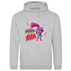 Hoodie with Print Trolls Put Your Hair In The Air - 2XL grey