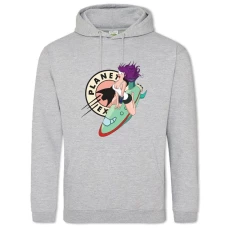 Hoodie with Print Futurama Express Planet - 2XL grey