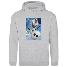 Hoodie with Print Frozen Olaf - 2XL grey