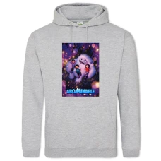 Hoodie with Print Abominable Main Theme - 2XL grey