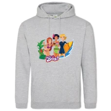 Hoodie with Print Jetix Totally Spies - 2XL grey