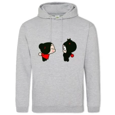 Hoodie with Print Jetix Puka And Garu - 2XL grey