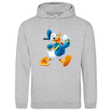 Hoodie with Print Disney Donald Duck - 2XL grey