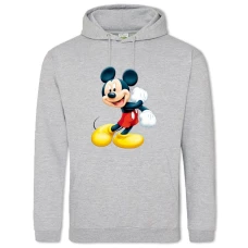 Hoodie with Print Disney Mickey Mouse Hero - 2XL grey